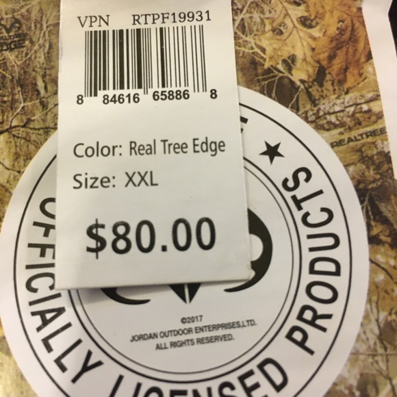 Men's Realtree Edge Camouflage Pullover Hoodie - Picture 7 of 7